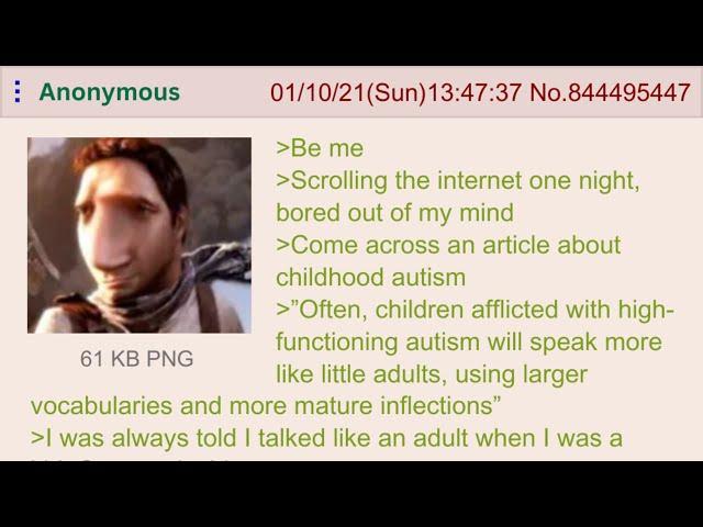 Anon Took an Autism Test — 4Chan Greentext Stories