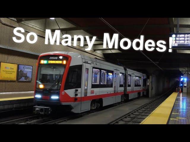 Trains and Trolleys of San Francisco 2022 (So Many Modes of Transit!!)