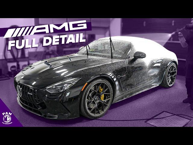 2024 Mercedes AMG GT 63 Coupe: Full Detail & Ceramic Coating