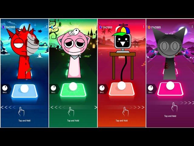 INCREDIBOX SPRUNKI  Tiles Hop EDM Rush  Zoonomaly Theme Song COVER