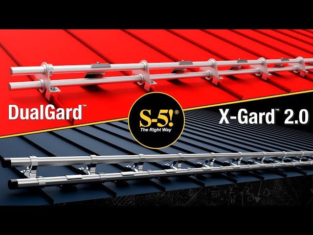 The best snow bar systems for standing seam metal roofs!