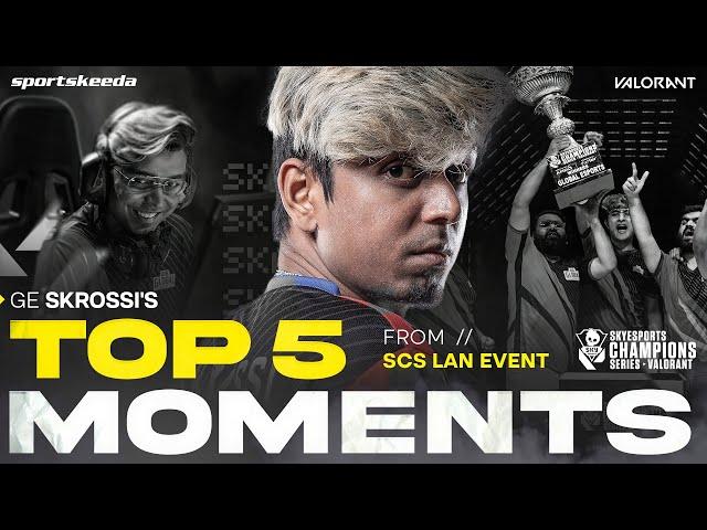 Top 5 "SK Rossi" Moments in SCS | Indian Valorant GOD