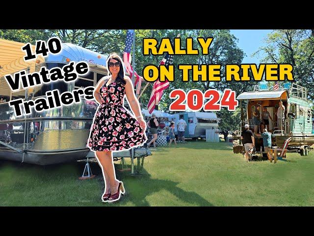 Explore Rally On The River Vintage Traile Rally 2024 Caravans, RVs, Campers