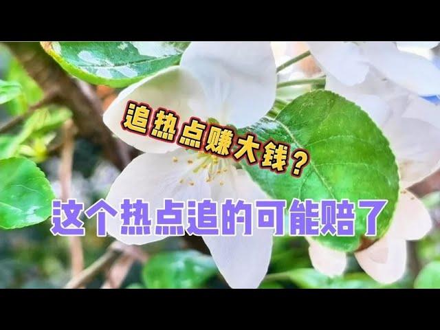 追热点就赚大钱，这个热点不仅不赚钱，可能还赔了，为什么？#分享收藏知识