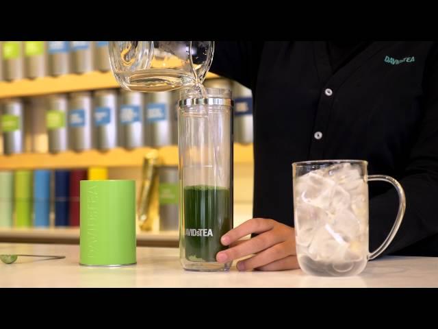 How to Make an Iced Matcha Green Tea - DAVIDsTEA