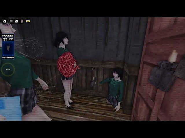 We're Trapped in a HAUNTED Japanese School [Red Cloak] | ROBLOX