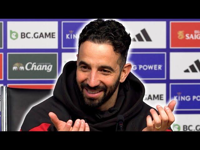 Ruben Amorim post-match press conference | Leicester City 0-3 Manchester United