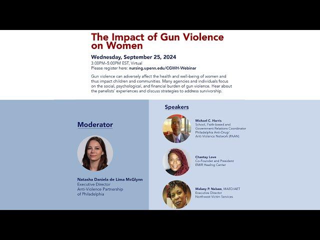 The Impact of Gun Violence on Women