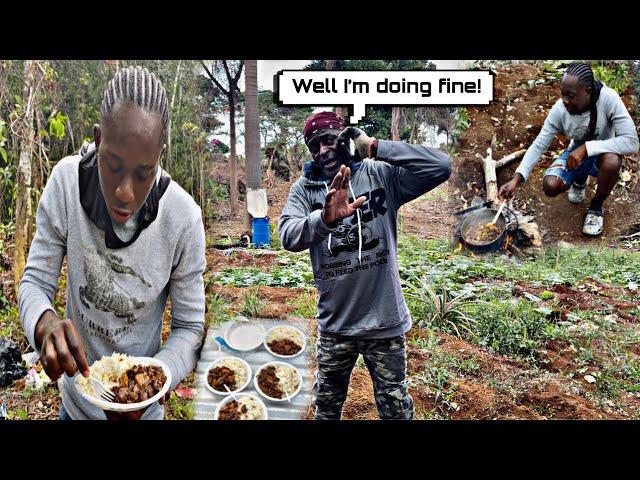 How we Spend Ash Wednesday In Jamaica I Let Mr Andrew ￼tried Brown Stew Chunks for First Time!