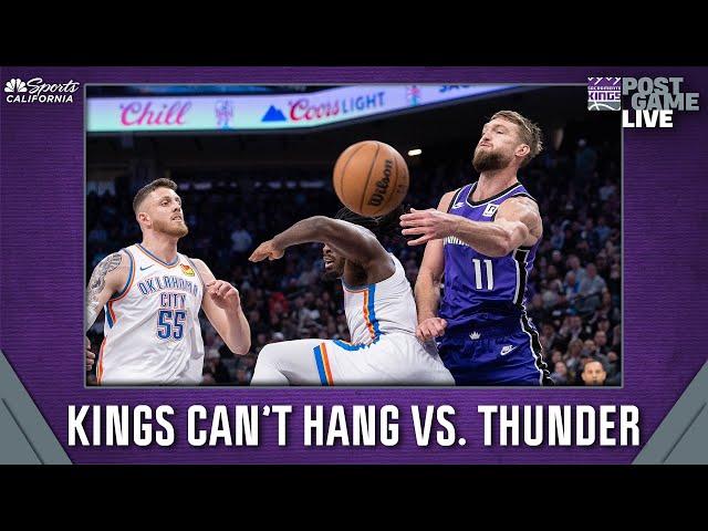 Sacramento Kings suffer 'disheartening' 130-109 loss at home to Thunder | NBC Sports California