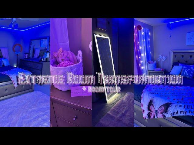 Extreme Room Transformation + Room Tour 