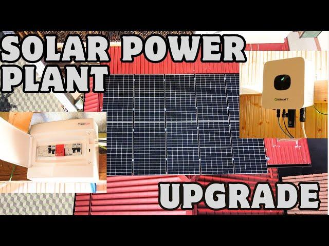 Solar power plant   upgrade up to 13 kw