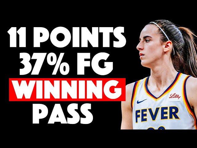 Caitlin Clark Comes Up CLUTCH With Game Winning Pass After AWFUL Game Vs The Dream...
