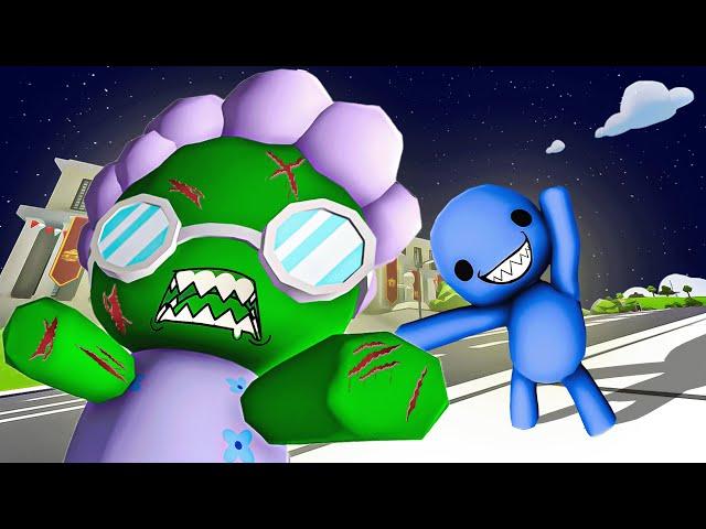 I Survived a ZOMBIE World in Maze's Wobbly Life Movie