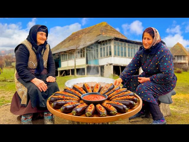 Mountain Magic: Culinary Village Secrets | Tasty Eggplant Recipe