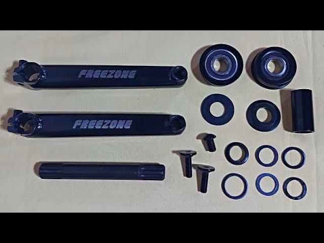 Installing my Freezone 3piece Crank set