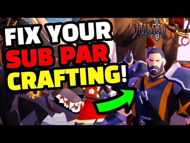 Albion Online Beginners Guide to Crafting