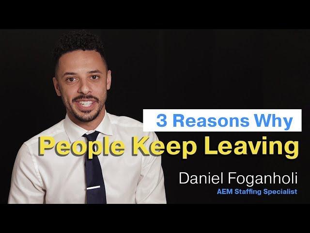 3 Reason Why People are Leaving Your Team | Focus GTS | IT Recruitment & Staffing Agency