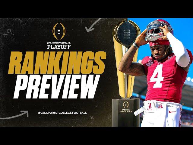 College Football Playoff Rankings PROJECTIONS:  Is Alabama out of the picture? Three ACC teams in?