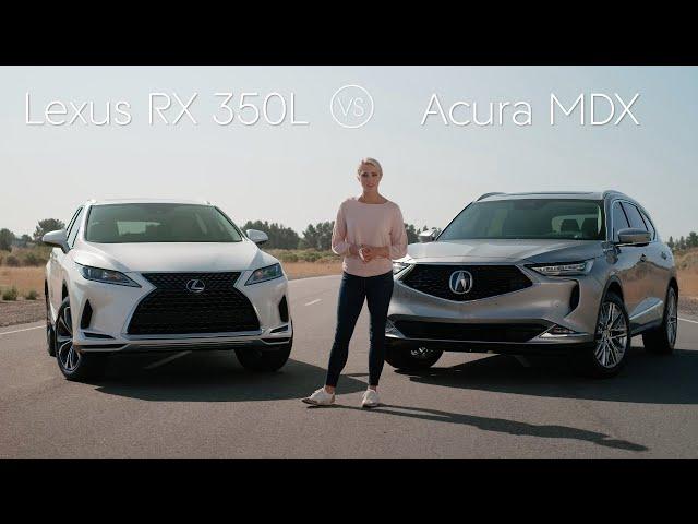 2021 Lexus RX 350L vs 2022 Acura MDX Review & Comparison