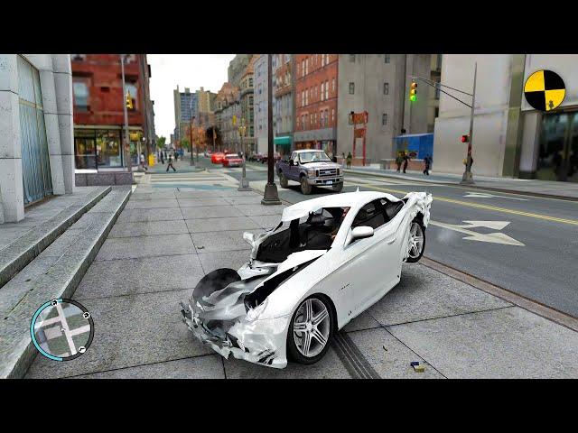 GTA 4 Crash Testing Real Car Mods Ep.143