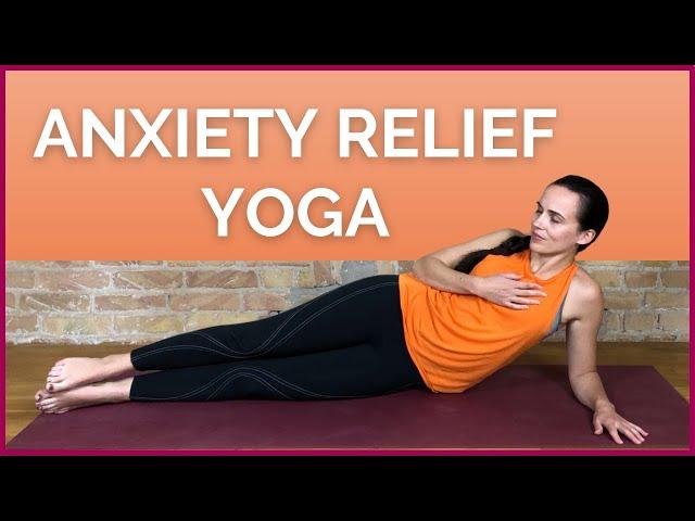 Yoga for Anxiety, Stress & Fear - 20 min Yin Yoga NO PROPS