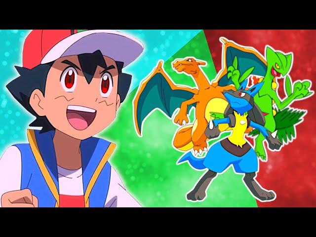 Ranking Ash's BEST Pokémon From Each Region