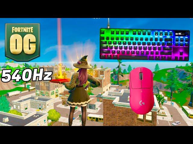 SteelSeries Apex Pro TKL ASMR  Fortnite OG Reload  Satisfying Keyboard Fortnite 360 FPS 4K