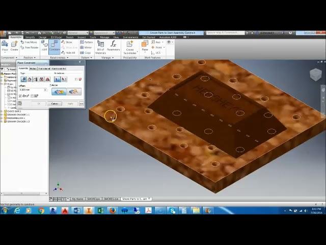 Inventor  SMORE Assembly video