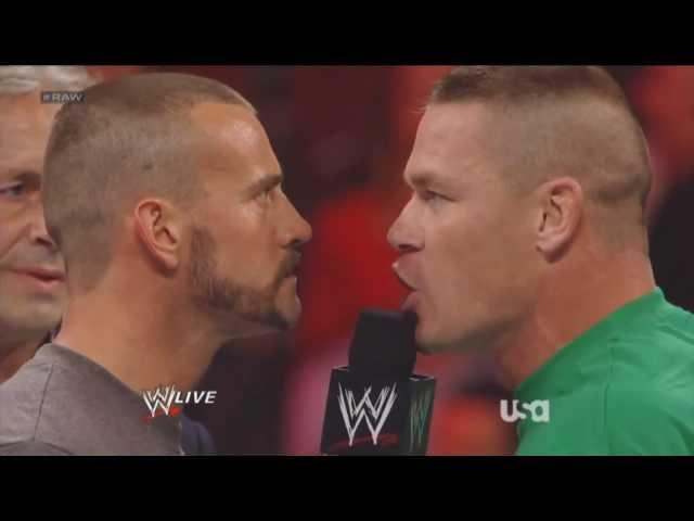 WWE RAW John Cena speaks French in Montreal Canada ( John Cena parle Français) HD