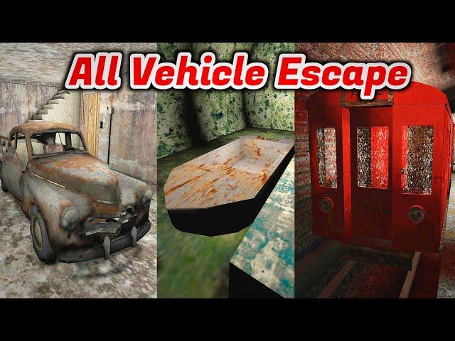 All vehicle escape in granny chapters  in day 1