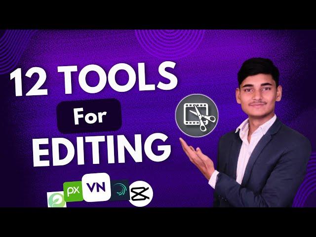 12 Tools For Editing | Editing Tools for Youtube | Editing Tools | Hustleswithmohit