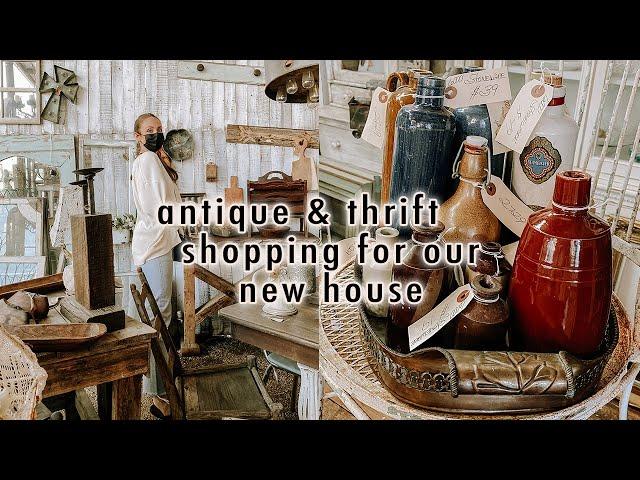 antique & thrift shopping for our new house + decor haul | XO, MaCenna Vlogs