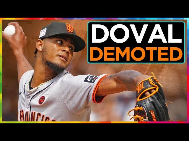 SF Giants make statement: Camilo Doval to minors