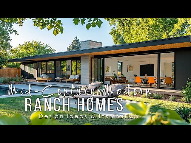 Exploring the Timeless Appeal of Mid-Century Modern Ranch Homes: Design, Style, and Inspiration
