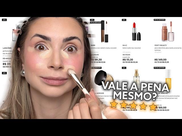 MAKE COM OS MAIS VENDIDOS DA SEPHORA