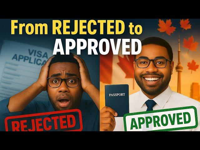 Denied Twice! How I Finally Got My Canadian Visa Approved ️"