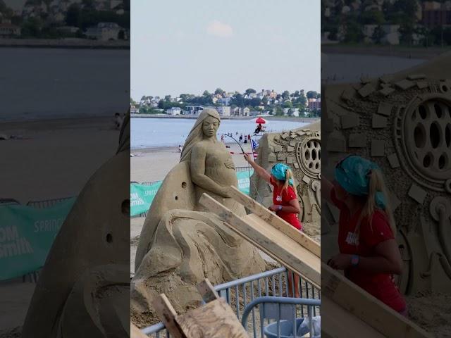Revere Beach Sand Castle Festival #festival #sandcastle