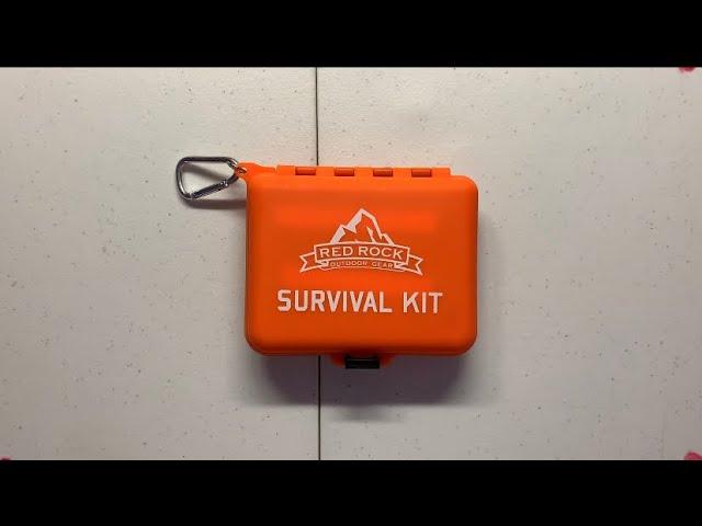 What's Inside the Red Rock Outdoor Gear Survival Kit in a Pelican Case?