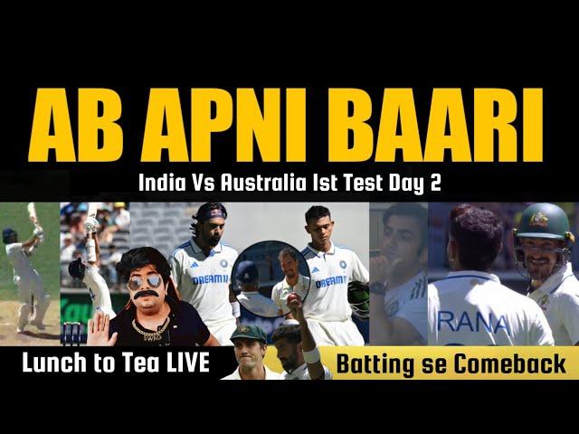 ALL EYES ON INDIAN BATTING NOW  Starc Played Crucial Role | India Vs Australia 1st Test Perth Day2