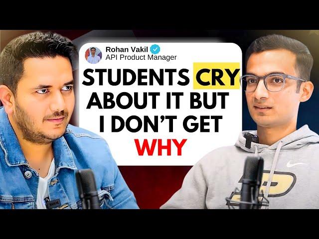 Indian Student Spoke Truth For 66 minutes About Masters In USA