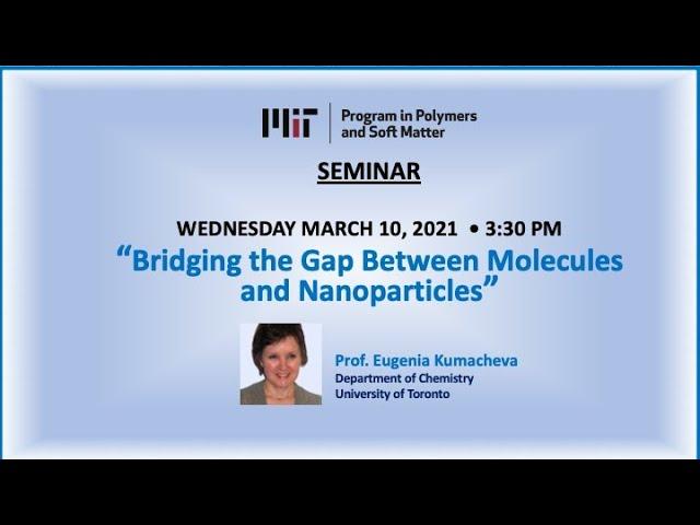 "Bridging the Gap Between Molecules and Nanoparticles"
