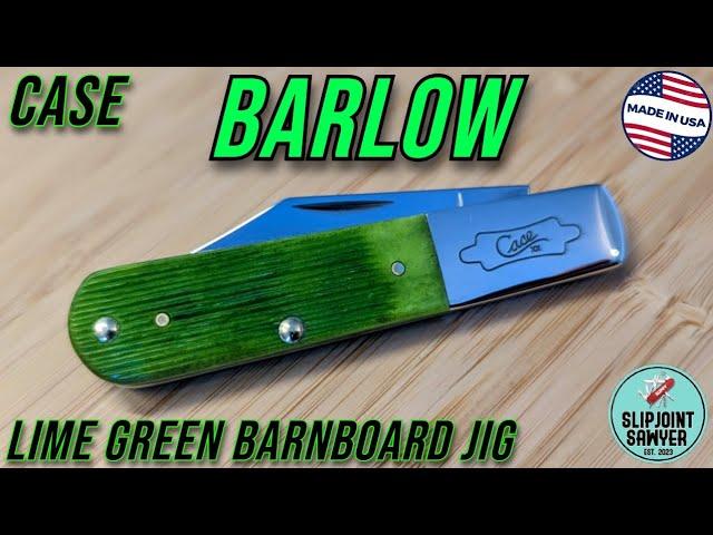 Case Lime Green Barnboard Jig Barlow (61009 1/2 SS) Pray for @RandysWSG