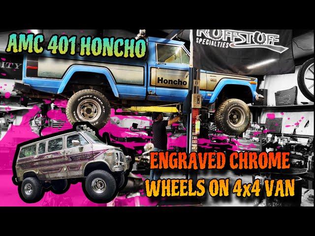 401 Honcho- Custom 4x4 Van Wheels - The Swim Shop 4x4 Garage