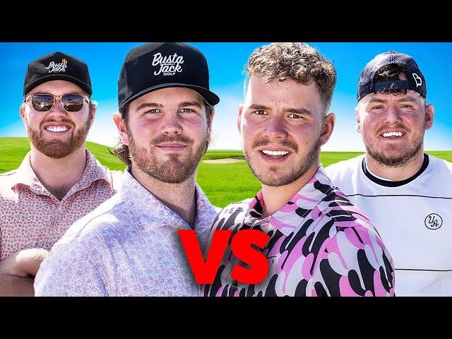 Insane 2v2 Golf Match With BustaJack Golf!