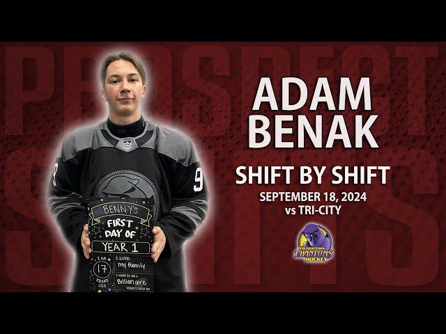 Adam Benák vs Tri-City | Sep 18 2024 | USHL Debut