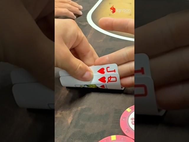 Are you ever folding on the river?  #shorts #poker