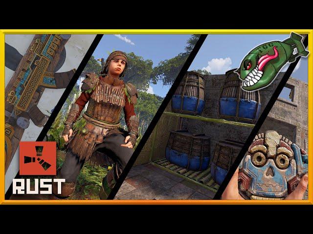 Rust What's Coming | Jungle DLC - Shelves, Cocoknight Armor, Jungle Rock & AR, Obsidian Knife