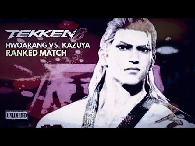 TEKKEN 8 | HWOARANG (Unlimited) vs. KAZUYA (DatguyResh) • Ranked Match* 