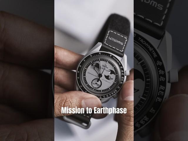 Unboxing the NEW Moonswatch Mission to Earthphase！ #watch